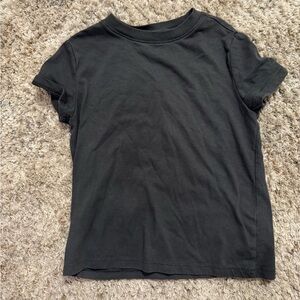 Cat & Jack Black Basic Tee XS (4/5)